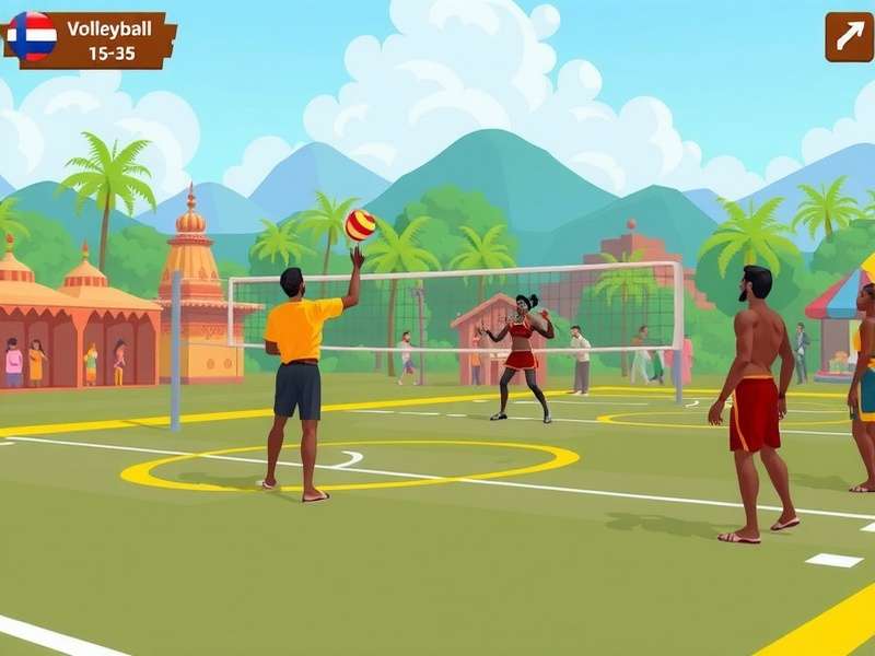 Volley Peak Pioneers Indian festival event screenshot